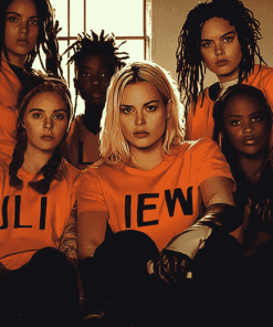 Orange Is The New Black Diamond Painting