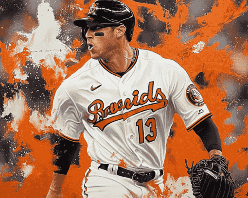 Orioles Baseball Stars Diamond Painting