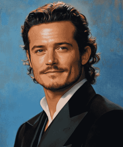 Orlando Bloom Celebrity Diamond Painting