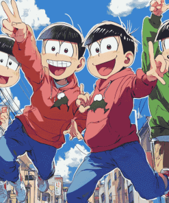 Osomatsu San Anime Diamond Painting