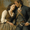 Outlander Claire & Jamie Fraser Diamond Painting