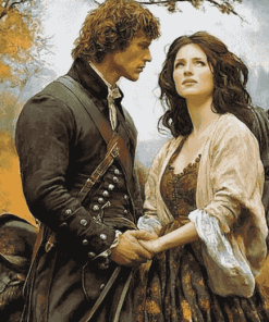 Outlander Jamie & Claire Series Diamond Painting