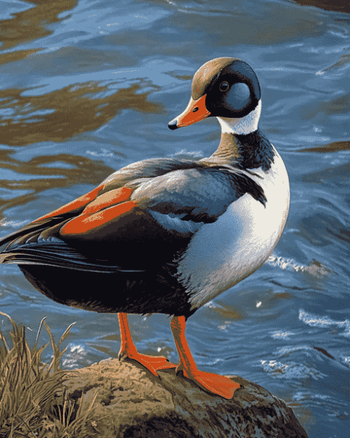 Paradise Shelduck Bird Diamond Painting