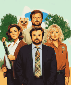 Parks and Recreation Series Diamond Painting