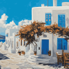 Paros Greece Island Diamond Painting