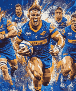 Parramatta Eels Rugby Diamond Painting