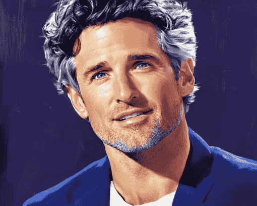 Patrick Dempsey Celebrity Diamond Painting