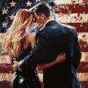 Patriotic Romance Diamond Painting