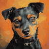 Patterdale Terrier Puppy Diamond Painting