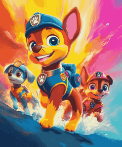 Paw Patrol Animation Diamond Painting