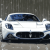 Pearl White Maserati MC20 Diamond Painting