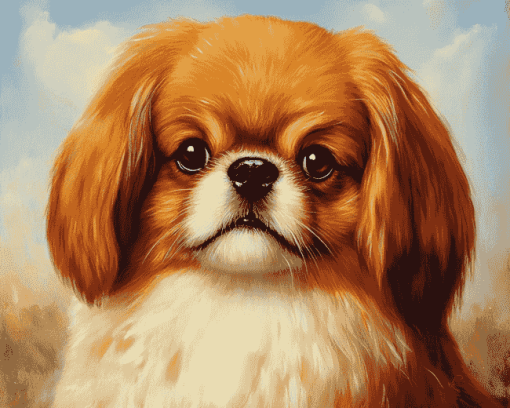 Pekingese Puppy Diamond Painting