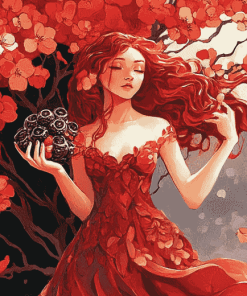 Persephone Fantasy Animation Diamond Painting