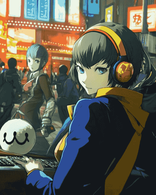 Persona 4 Anime Characters Diamond Painting