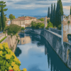 Peschiera Scenic Views Diamond Painting