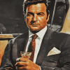 Peter Falk Actor Diamond Painting