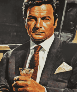 Peter Falk Actor Diamond Painting