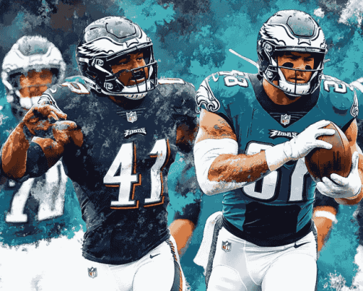 Philadelphia Eagles Football Diamond Painting