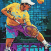 Pickleball Sports Theme Diamond Painting