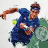 Pierre Hugues Herbert Tennis Diamond Painting