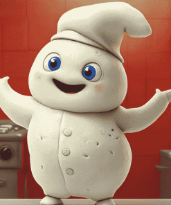 Pillsbury Doughboy Animation Diamond Painting