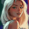 Pink Gwen Stacy Diamond Painting