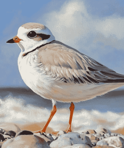 Piping Plover Birds Diamond Painting