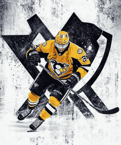 Pittsburgh Penguins Ice Hockey Diamond Painting