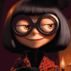 Pixar Edna Mode Characters Diamond Painting