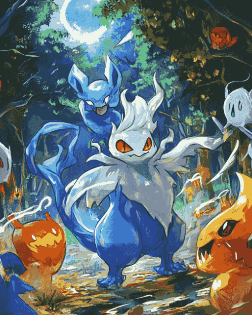 Pokemon Ghost Types Diamond Painting