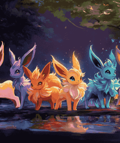 Pokemon Go Character Diamond Painting