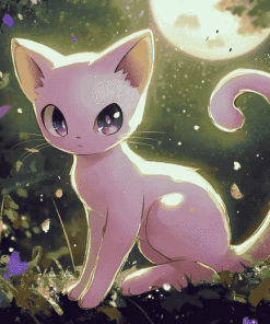 Pokemon Mew Diamond Painting