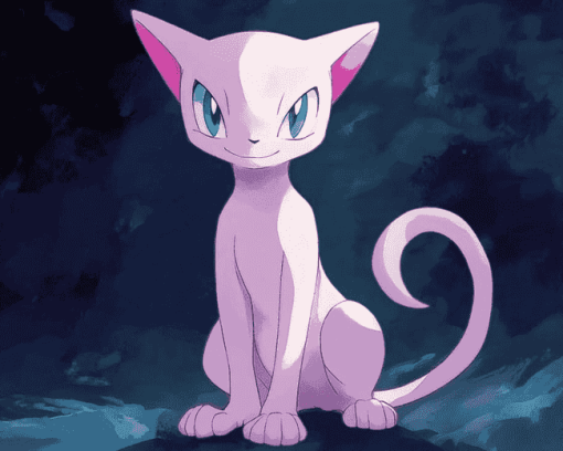 Pokemon Mew Diamond Painting