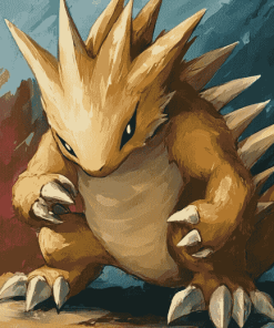 Pokemon Sandslash Anime Diamond Painting