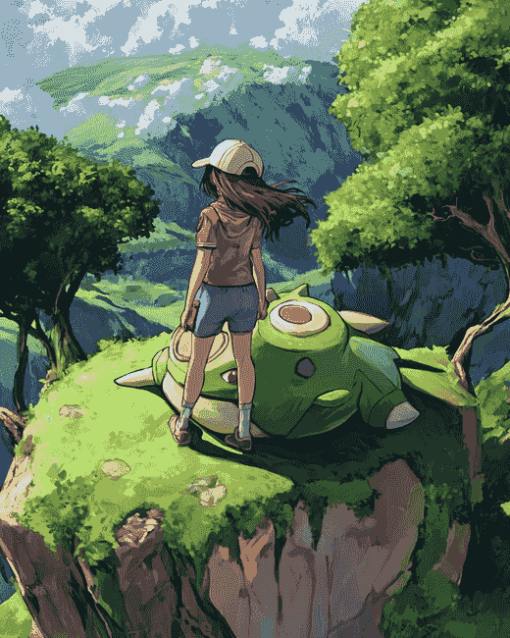 Pokemon Torterra Anime Diamond Painting