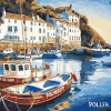 Polperro Seaside Scene Diamond Painting