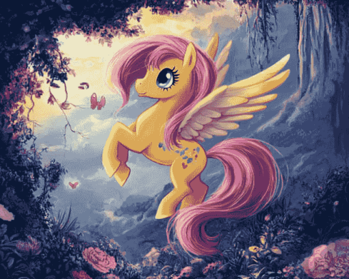 Pony Fluttershy My Little Pony Diamond Painting