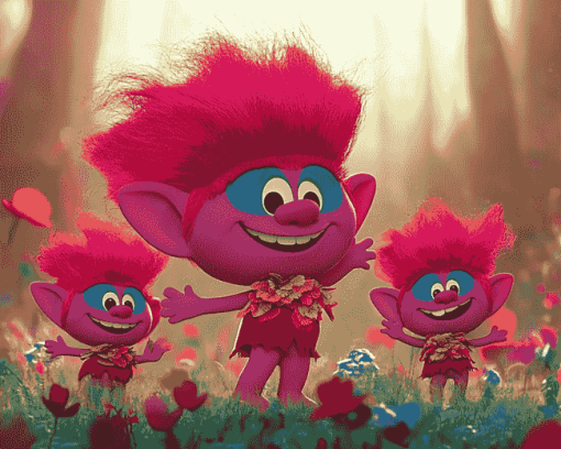 Poppy Trolls Diamond Painting