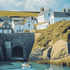 Port Isaac Coastal Scenery Diamond Painting