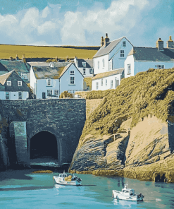 Port Isaac Coastal Scenery Diamond Painting