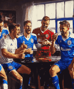 Portsmouth FC Players Diamond Painting