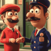 Postman Pat Cartoon Diamond Painting