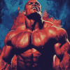 Powerful Bobby Lashley WWE Diamond Painting