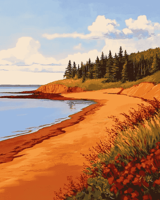 Prince Edward Island Seaside Diamond Painting