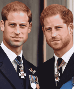 Prince William and Harry Famous Diamond Painting