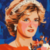 Princess Diana Famous Figure Diamond Painting