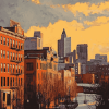 Providence Cityscape Diamond Painting