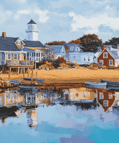 Provincetown Scenic Reflections Diamond Painting