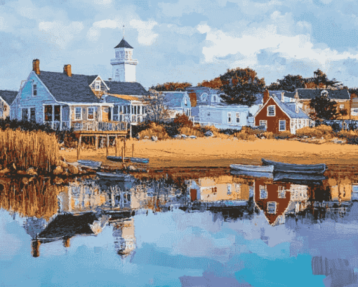 Provincetown Scenic Reflections Diamond Painting