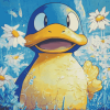 Psyduck and Golduck Pokemon Diamond Painting